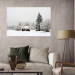 Wall Poster Winter Shelter - A Small House in the Midst of a Snow-Covered Forest 151710 additionalThumb 8