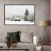 Wall Poster Winter Shelter - A Small House in the Midst of a Snow-Covered Forest 151710 additionalThumb 11