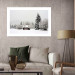 Wall Poster Winter Shelter - A Small House in the Midst of a Snow-Covered Forest 151710 additionalThumb 12