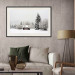 Wall Poster Winter Shelter - A Small House in the Midst of a Snow-Covered Forest 151710 additionalThumb 20