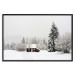 Wall Poster Winter Shelter - A Small House in the Midst of a Snow-Covered Forest 151710 additionalThumb 21