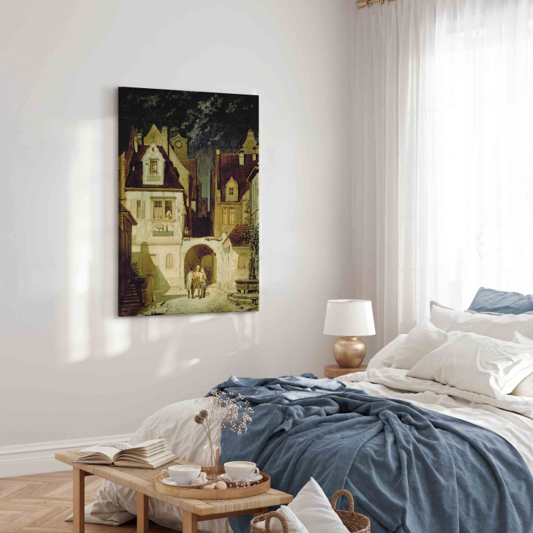 Reproduction Painting A Corner of a German Town by Moonlight  152010 additionalImage 4