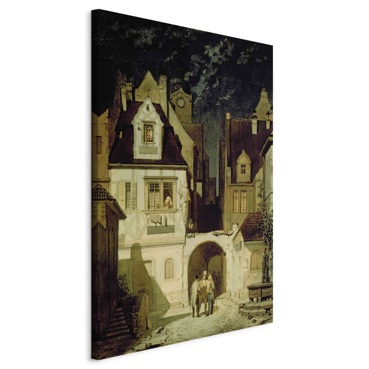 Reproduction Painting A Corner of a German Town by Moonlight  152010 additionalImage 2