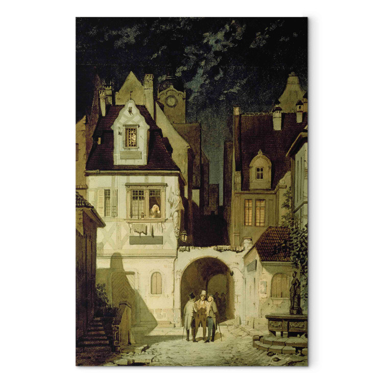Reproduction Painting A Corner of a German Town by Moonlight  152010 additionalImage 7
