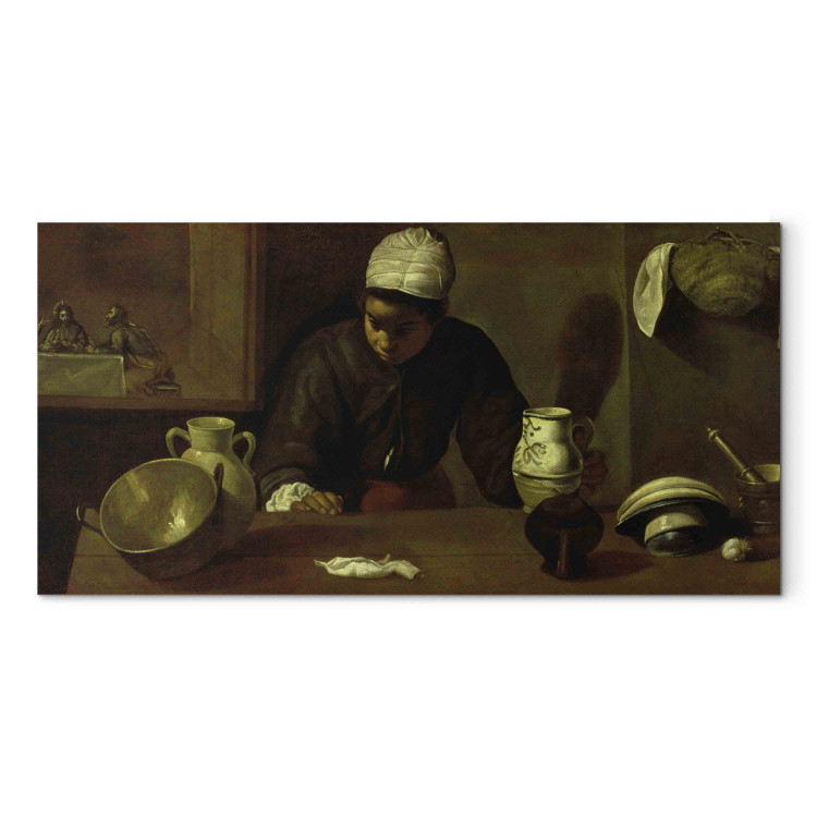 Art Reproduction Kitchen Maid with the Supper at Emmaus 152810