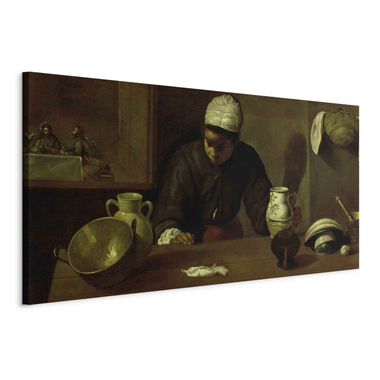Art Reproduction Kitchen Maid with the Supper at Emmaus 152810 additionalImage 2