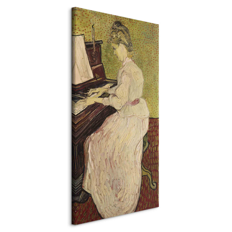 Reproduction Painting Marguerite Gachet at the piano 153410 additionalImage 2