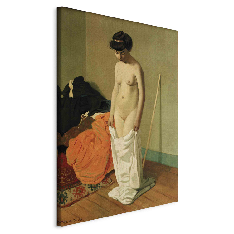 Reproduction Painting Femme nue debout tenant sa chemise a deux mains 156410 additionalImage 2