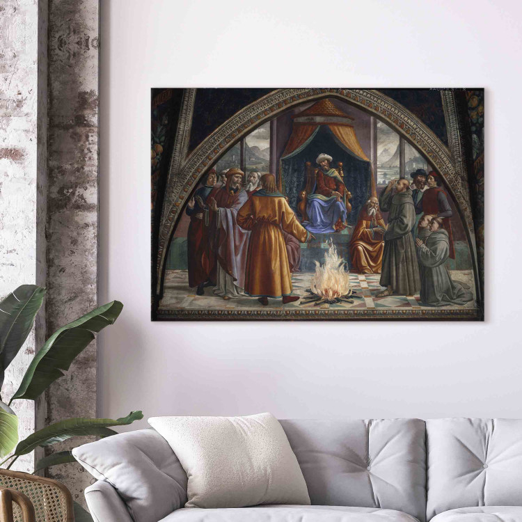 Reproduction Painting Saint Francis of Assisi before the Sultan, ordeal by fire 157010 additionalImage 3
