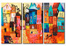 Canvas Colorful houses 48910