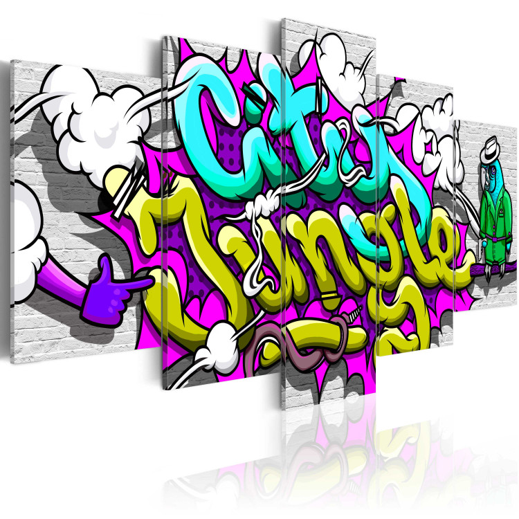 Canvas Print City Jungle 50010 additionalImage 2