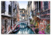 Canvas Art Print Colourful gondolas 50510