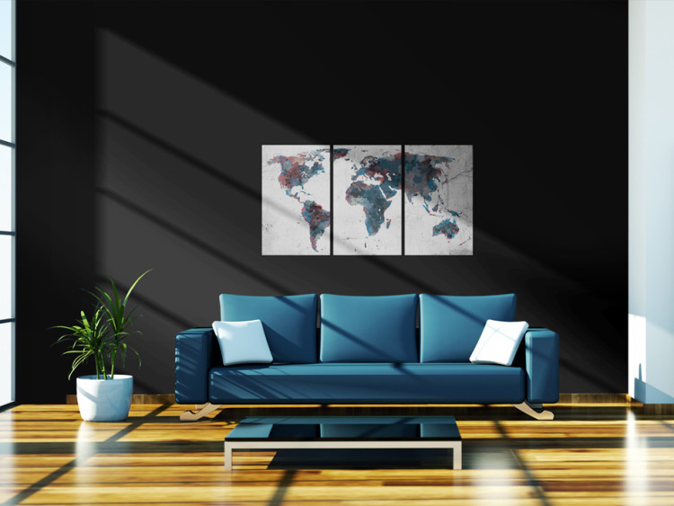 Canvas Print Continental drift 55310 additionalImage 3