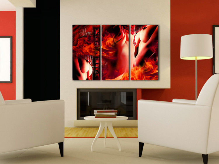Canvas Print Infernal passion 58910 additionalImage 3