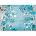 Wall Mural Scent of Spring - Abstraction with Composition of Flowers on an Irregular Background 60710 additionalThumb 5