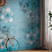 Wall Mural Scent of Spring - Abstraction with Composition of Flowers on an Irregular Background 60710 additionalThumb 7