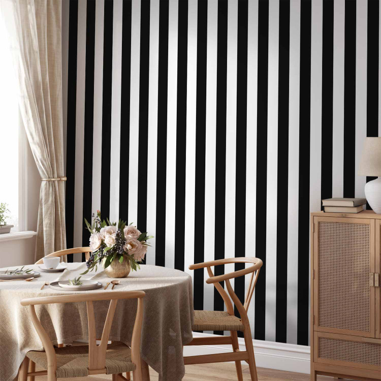 Wallpaper Zebra: black and white 89110 additionalImage 9