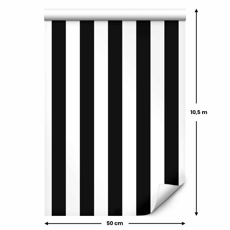 Wallpaper Zebra: black and white 89110 additionalImage 7