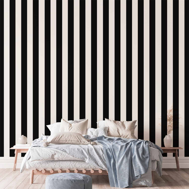 Wallpaper Zebra: black and white 89110 additionalImage 4