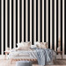 Wallpaper Zebra: black and white 89110 additionalThumb 4