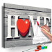 Paint by Number Kit Home with Red Heart 107520 additionalThumb 3