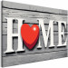 Paint by Number Kit Home with Red Heart 107520 additionalThumb 5