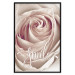 Poster Smile! - light pink rose flower and white English text 116520 additionalThumb 24