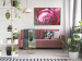 Poster Rose Geometry - composition with intense-colored rose petals 117220 additionalThumb 7