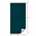 Modern Wallpaper Patterned Makeup (Green) 118020 additionalThumb 2