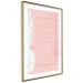 Poster Let's Get Lost in Tropical Paradise - English text on a pink background 123220 additionalThumb 6
