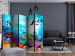 Room Separator Colorful Fish II - colorful underwater ocean with fish and plants 124020 additionalThumb 4