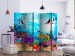 Room Separator Colorful Fish II - colorful underwater ocean with fish and plants 124020 additionalThumb 2
