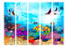 Room Separator Colorful Fish II - colorful underwater ocean with fish and plants 124020 additionalThumb 3