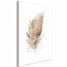Canvas Print Transience (1 Part) Beige Vertical 125220 additionalThumb 2
