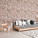 Modern Wallpaper Brown Butterflies 127020 additionalThumb 9