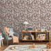 Modern Wallpaper Brown Butterflies 127020 additionalThumb 10