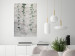 Wall Poster Grapevine - composition of green leaves on a gray fabric texture 127520 additionalThumb 4