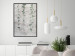 Wall Poster Grapevine - composition of green leaves on a gray fabric texture 127520 additionalThumb 6