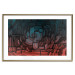 Poster City of Shadows - abstract city architecture on colorful texture 128020 additionalThumb 16