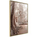 Poster Angkor Ruins - landscape of architecture and nature in brown tones 129720 additionalThumb 12