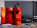 Folding Screen Crimson Prison II (5-piece) - abstraction in red background 133520 additionalThumb 4