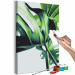 Paint by Number Kit Monstera Adansonii 134520 additionalThumb 3