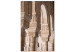Canvas Art Print Lace Columns (1-piece) Vertical - urban architecture of Morocco 134720
