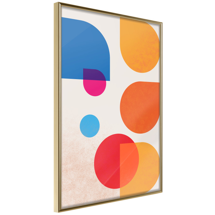 Poster Colorful Harmony - colorful geometric figures in an abstract motif 135620 additionalImage 23