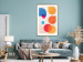 Poster Colorful Harmony - colorful geometric figures in an abstract motif 135620 additionalThumb 12