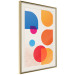 Poster Colorful Harmony - colorful geometric figures in an abstract motif 135620 additionalThumb 18