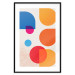 Poster Colorful Harmony - colorful geometric figures in an abstract motif 135620 additionalThumb 5