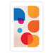 Poster Colorful Harmony - colorful geometric figures in an abstract motif 135620 additionalThumb 13