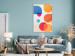 Poster Colorful Harmony - colorful geometric figures in an abstract motif 135620 additionalThumb 10