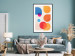Poster Colorful Harmony - colorful geometric figures in an abstract motif 135620 additionalThumb 11
